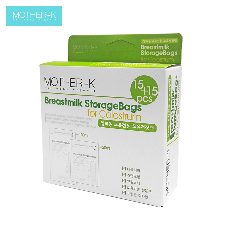 TÚI TRỮ SỮA NON MOTHER-K HÀN QUỐC (30C)