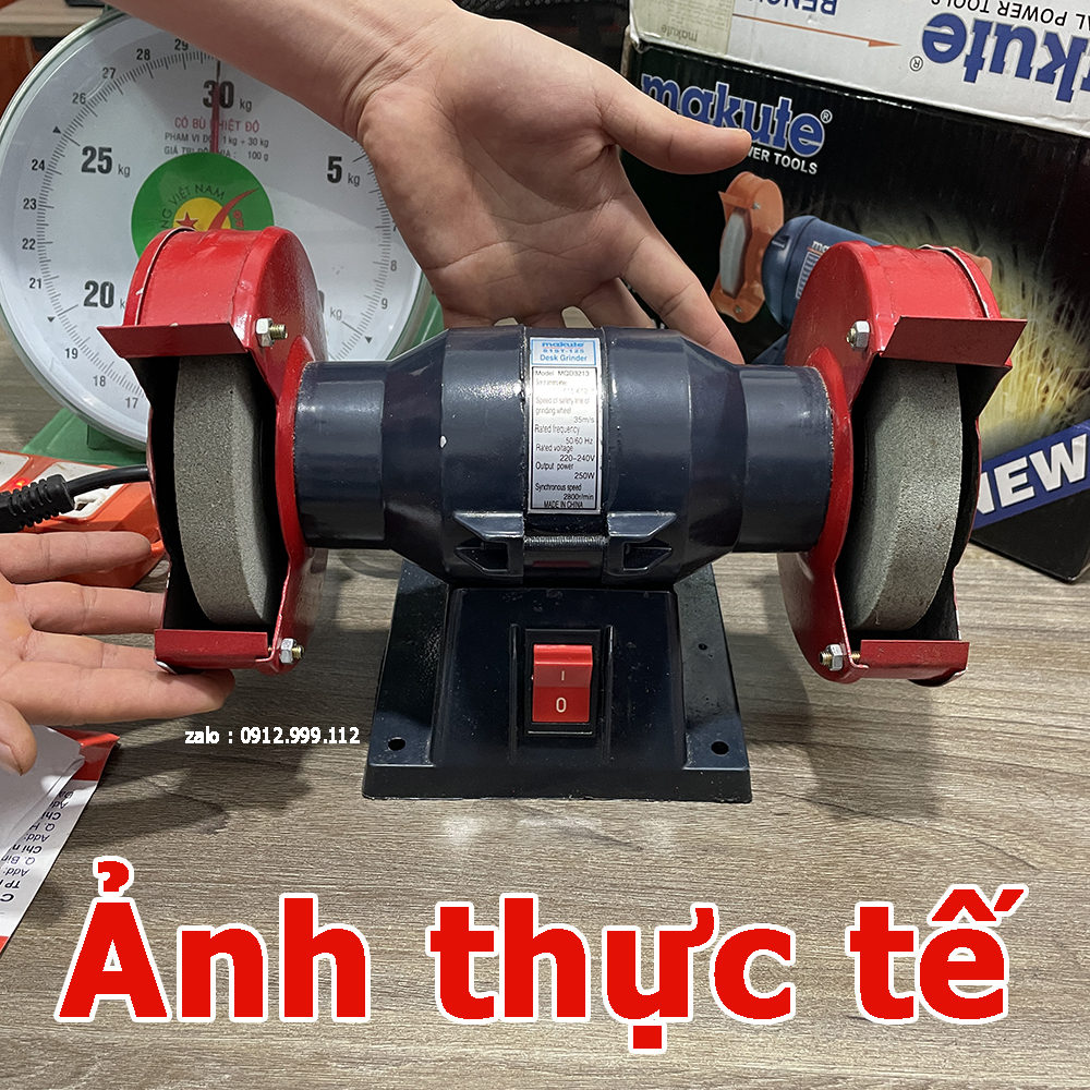 Máy mài 2 đá mini 125mm MAKUTE SIST-125