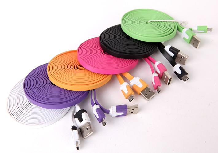 DÂY SẠC DẠNG DẸP DÀI 3M CHO ANDROID CỰC ĐẸP SẠC NHANH