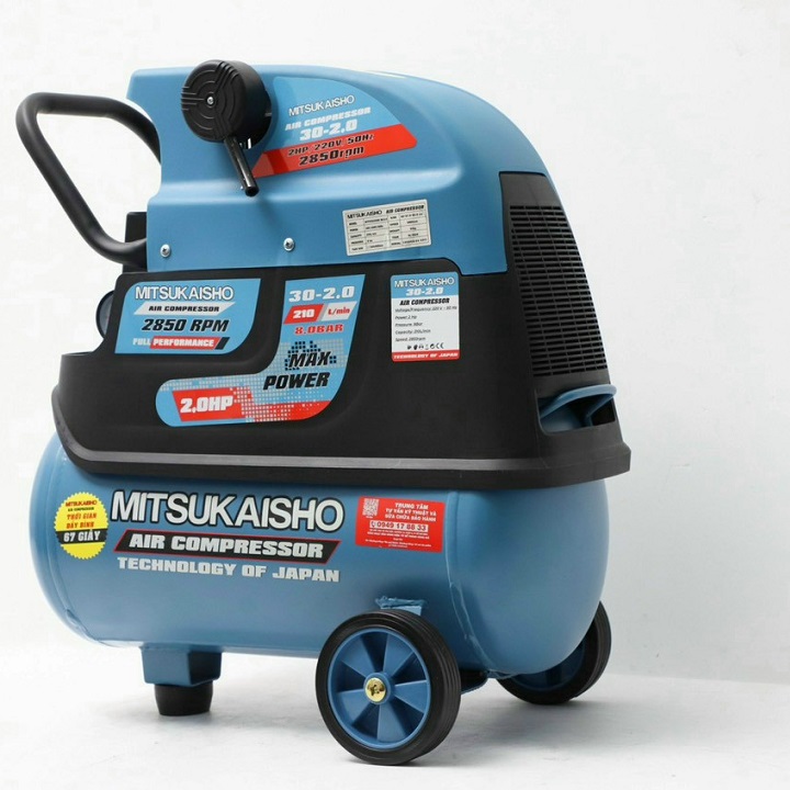 Máy nén khí có dầu mitsukaisho 30 lít 2hp