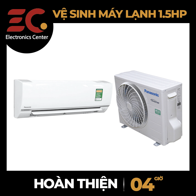 [HCM] Vệ sinh Máy lạnh 1.5HP