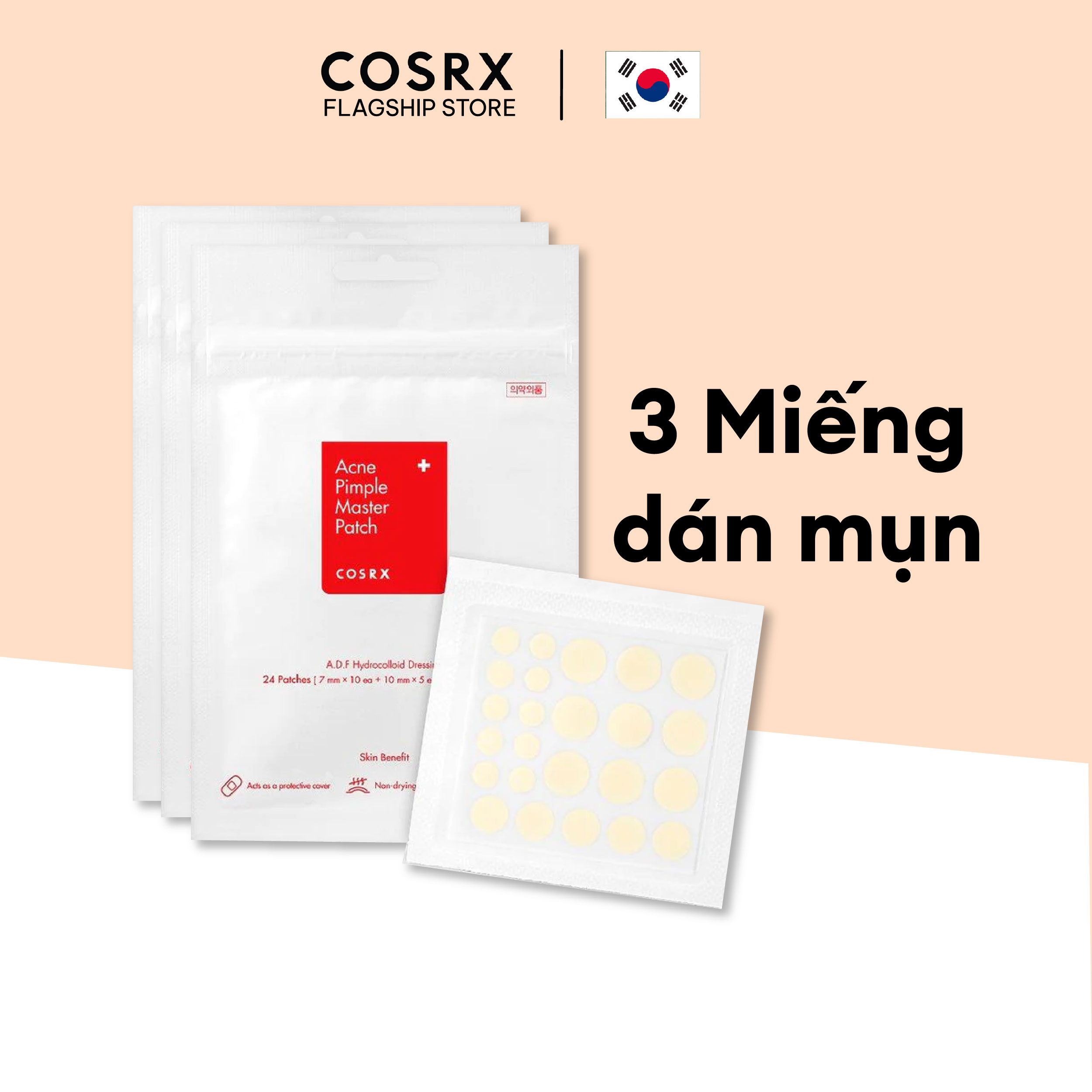 Dán Mụn COSRX Acne Pimple Master Patch 24 miếng/ gói