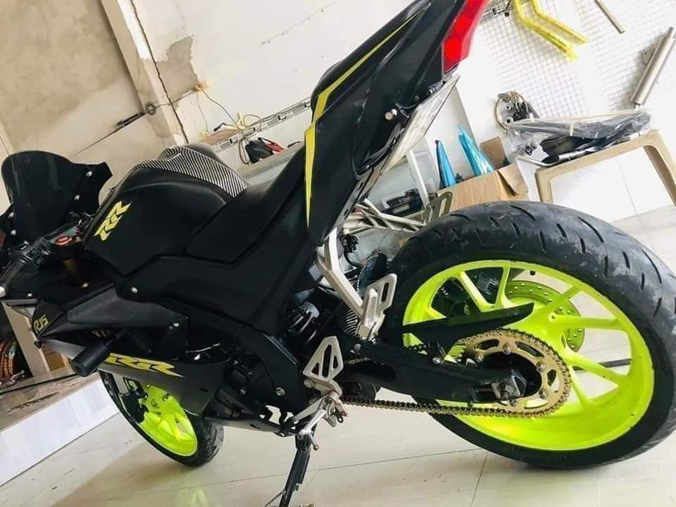 Nhông sên dĩa cho xe Yamaha r15 v3 - loại 10li và 12li Phốt Caosu Đệm
