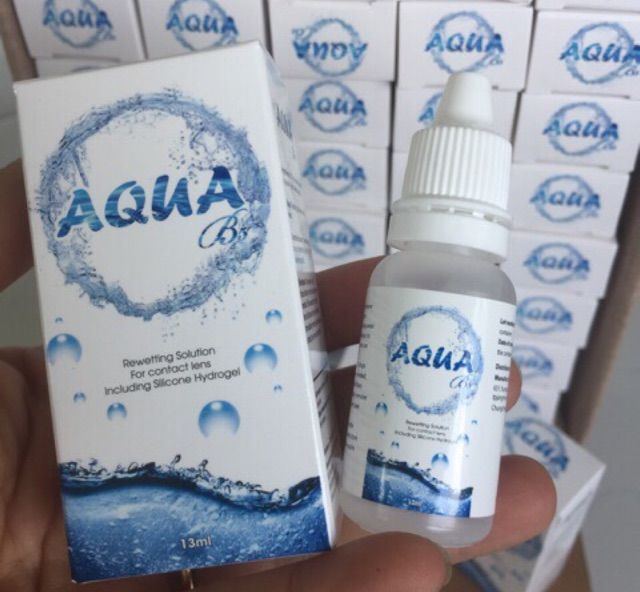Nhỏ mắt AQUA , nhỏ mắt dành cho contact lens