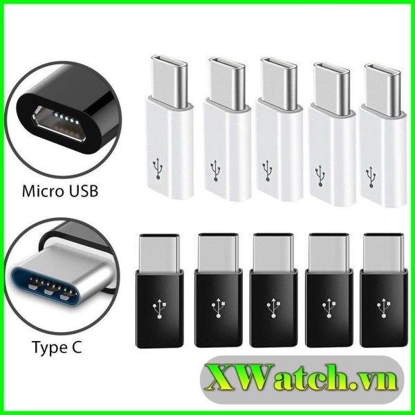 Đầu Chuyển Đổi Micro USB Sang USB Type C