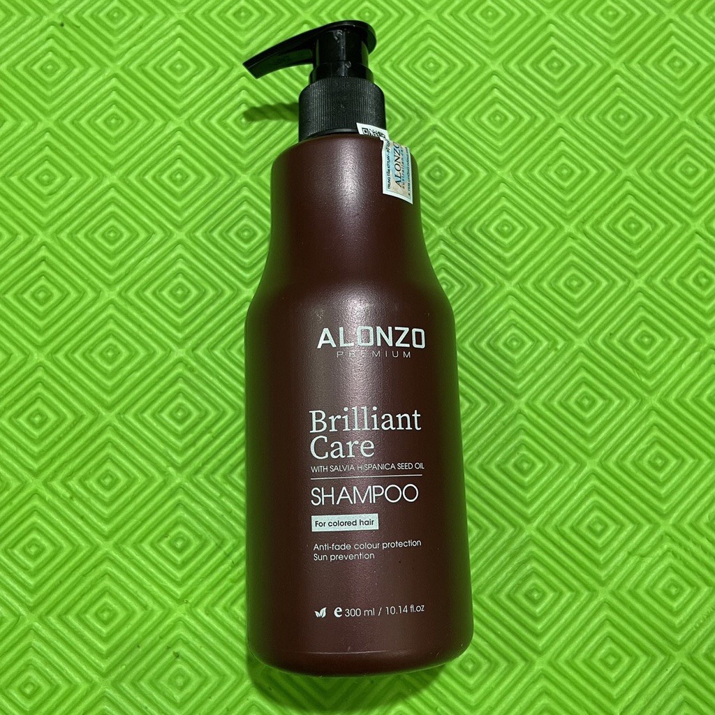 Dầu gội chăm sóc tóc nhuộm Alonzo Brilliant Care Shampoo 300ml