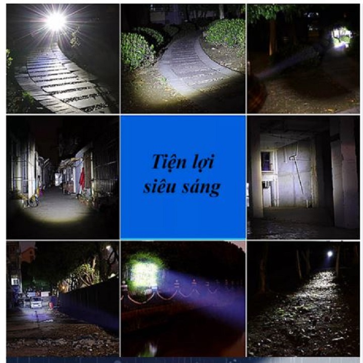 Đèn Pin Đội Đầu Siêu Sáng 5 Mắt Bản Mới Bóng To Hơn, Sáng Hơn, Chống Nước Chống Bụi Tiêu Chuẩn, Đèn Pin Đội Đầu, Đèn Pin Siêu Sáng