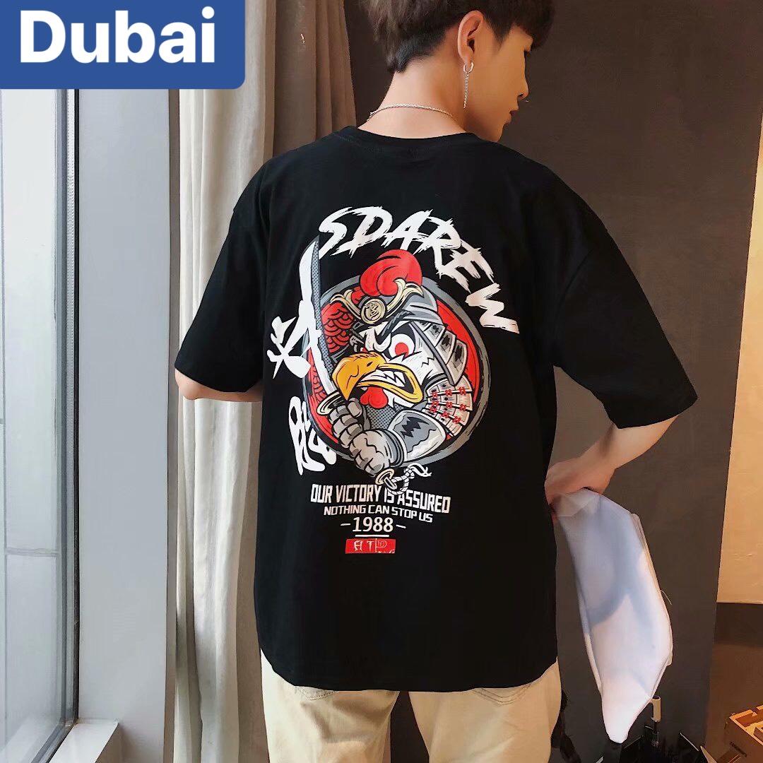 ÁO THUN NAM NỮ CON KÉT SAMURAI NHẬT BẢN PHOM FORM RỘNG TAY LỠ HOT TREND MẠNH MẼ SÀNH ĐIỆU VẢI DÀY MỊN - DUBAI FASHION