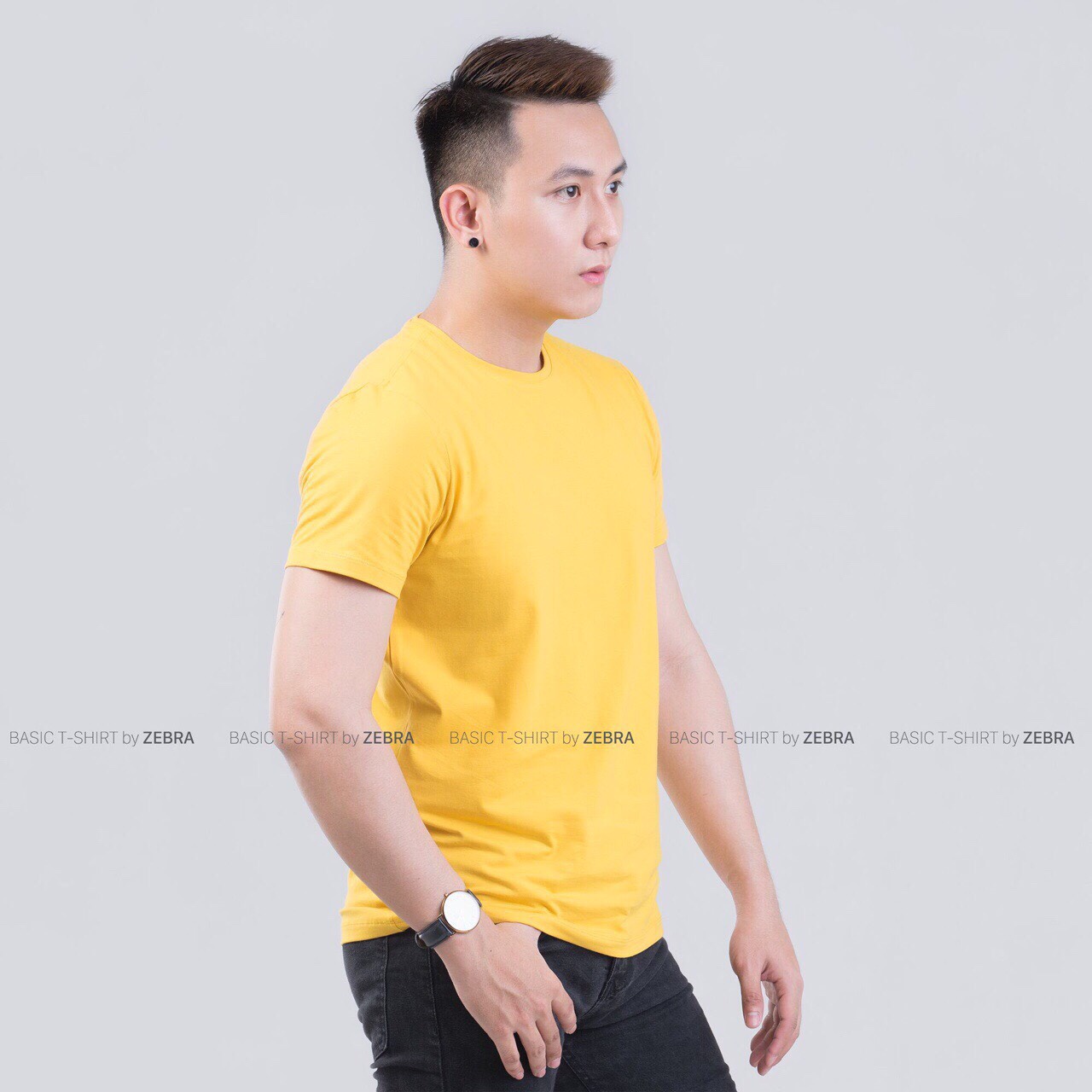 Áo Thun Nam  Chất Cotton Co dãn Thoáng mát