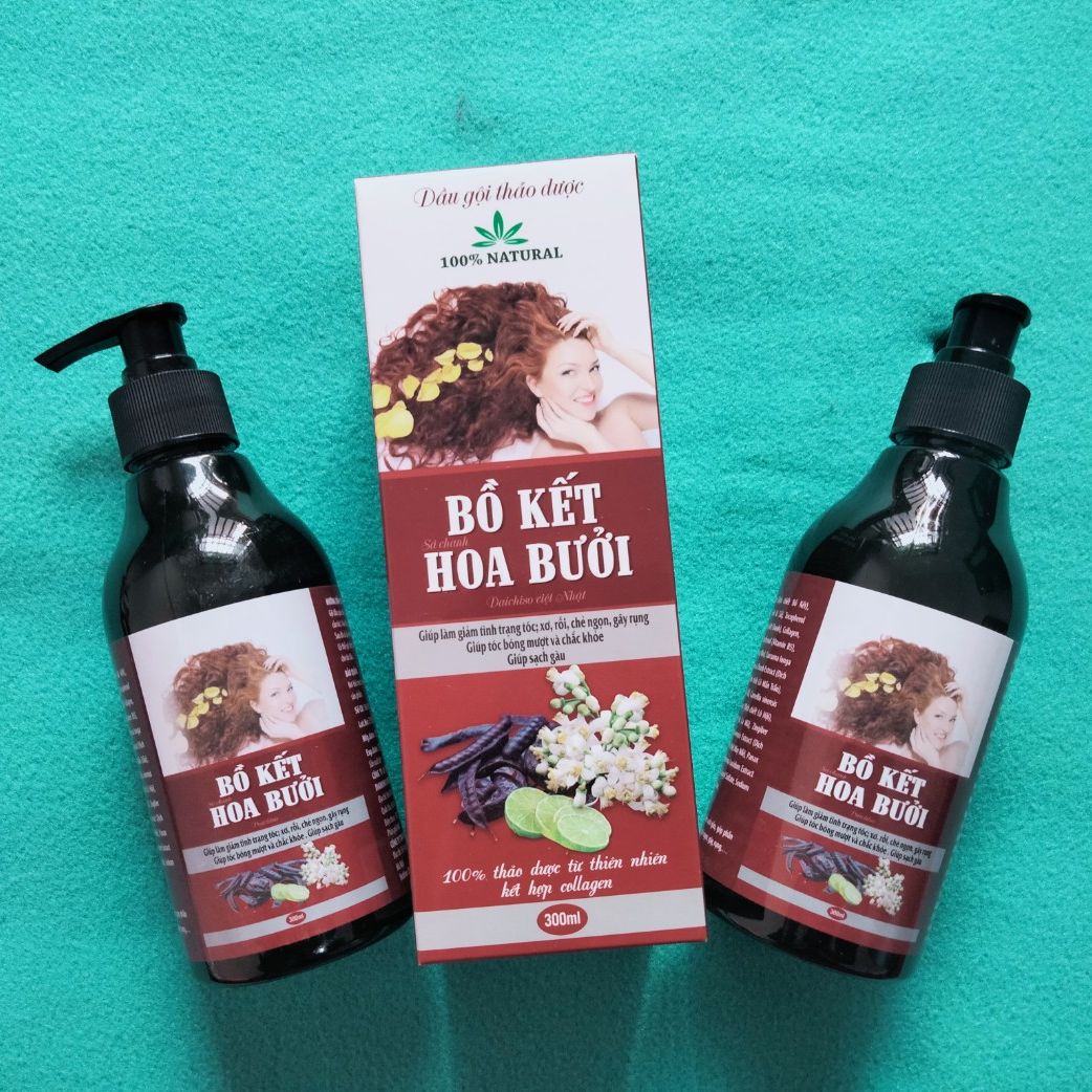 Dầu Gội Thảo Dược Bồ Kết Hoa Bưởi