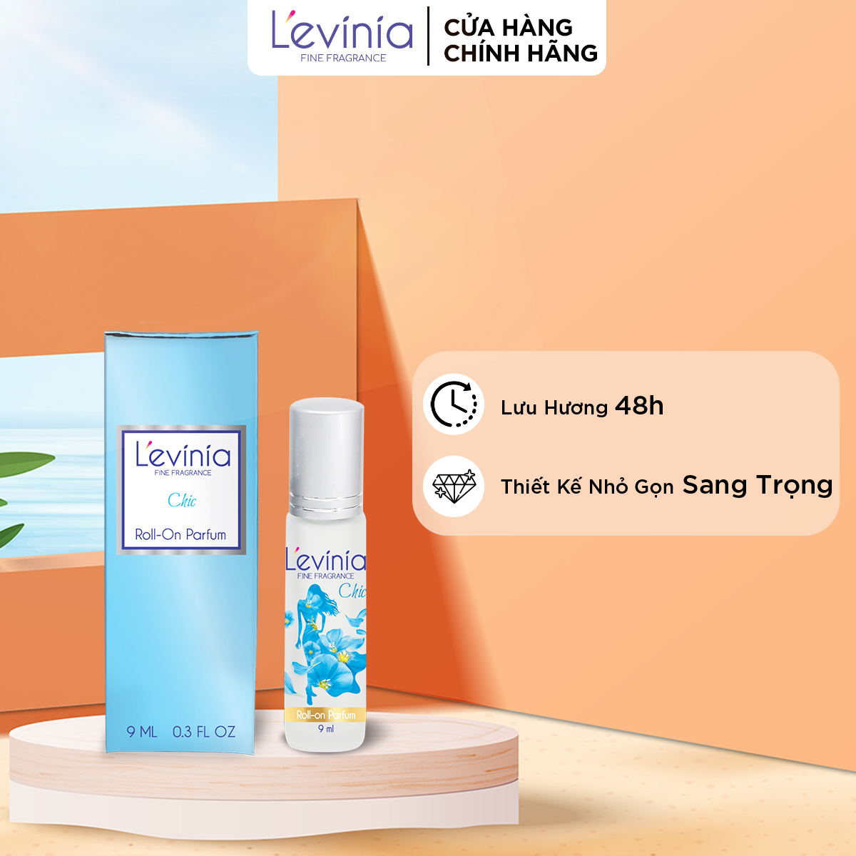 Nước Hoa Cao Cấp Dạng Lăn L'evinia CHIC 9ml