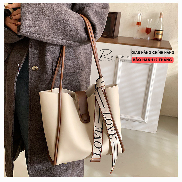 Túi xách nữ Rossa Love RS-004 Trắng