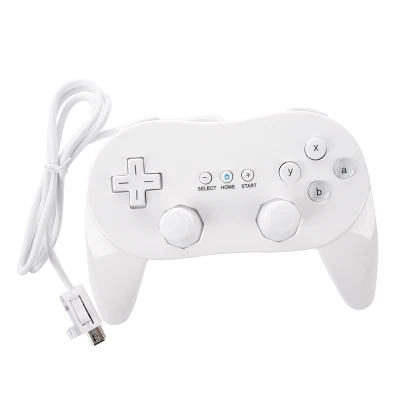 Professional Classic Game Controller for Nintendo Wii White