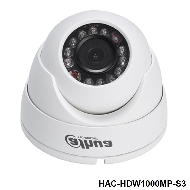 Camera HDCVI Dahua 1MP  DH-HAC-HDW1000MP-S3