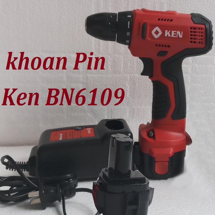 MÁY KHOAN VÍT CHẠY PIN – KEN BN6109