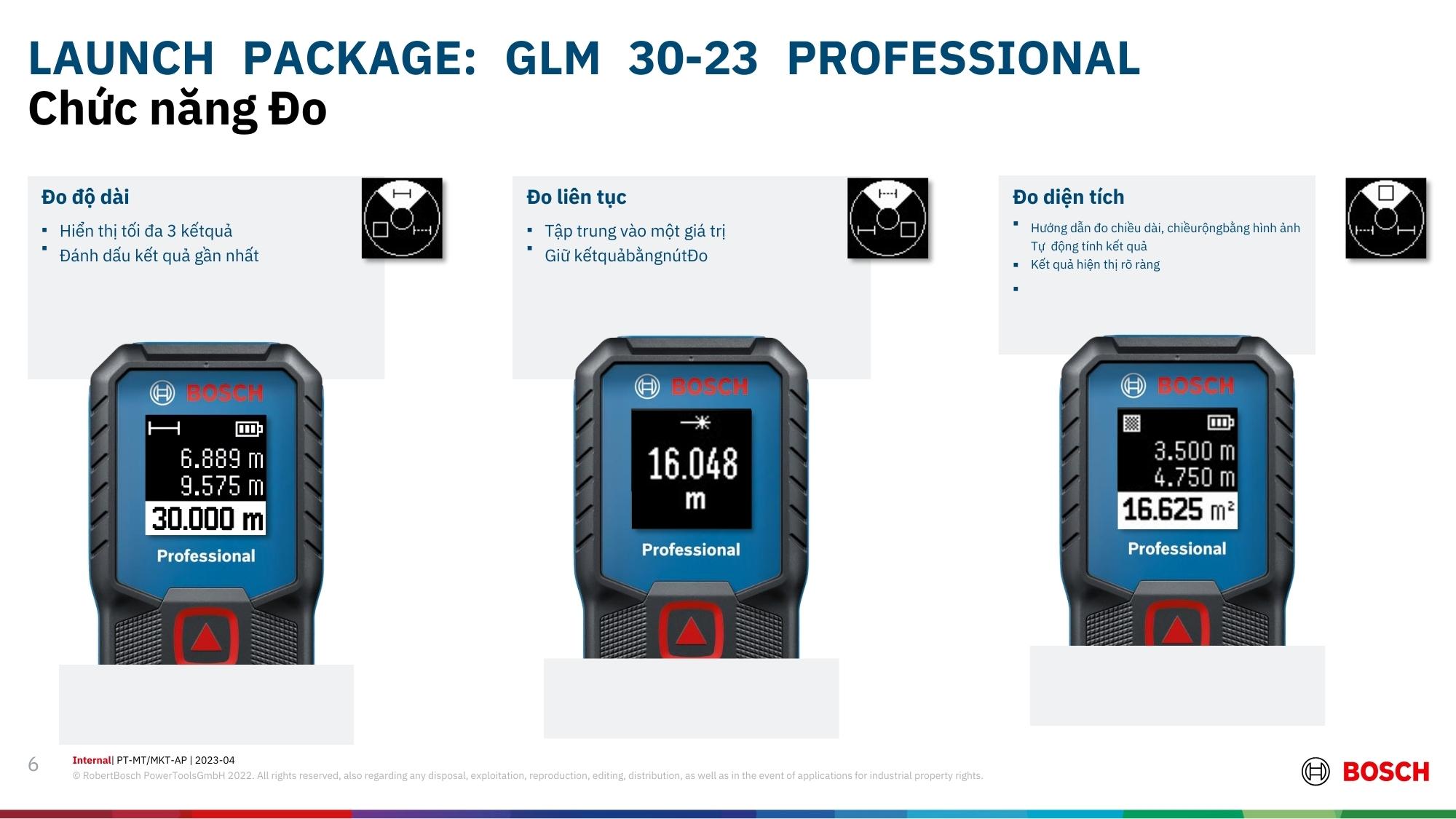 Máy đo khoảng cách Bosch GLM 30-23 Professional