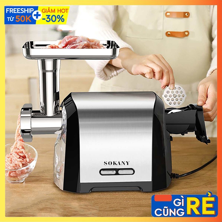 Máy xay thịt, đùn thịt làm lạp xưởng thực phẩm đa năng