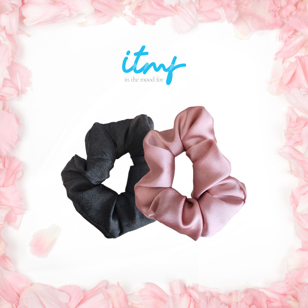 [GIFT] Cột Tóc Scrunchies Lụa Màu Bất Kỳ