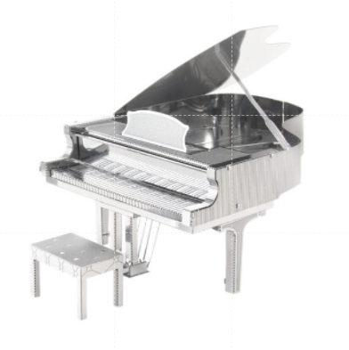 Mô Hình Kim Loại Lắp Ráp 3D Đàn Piano
