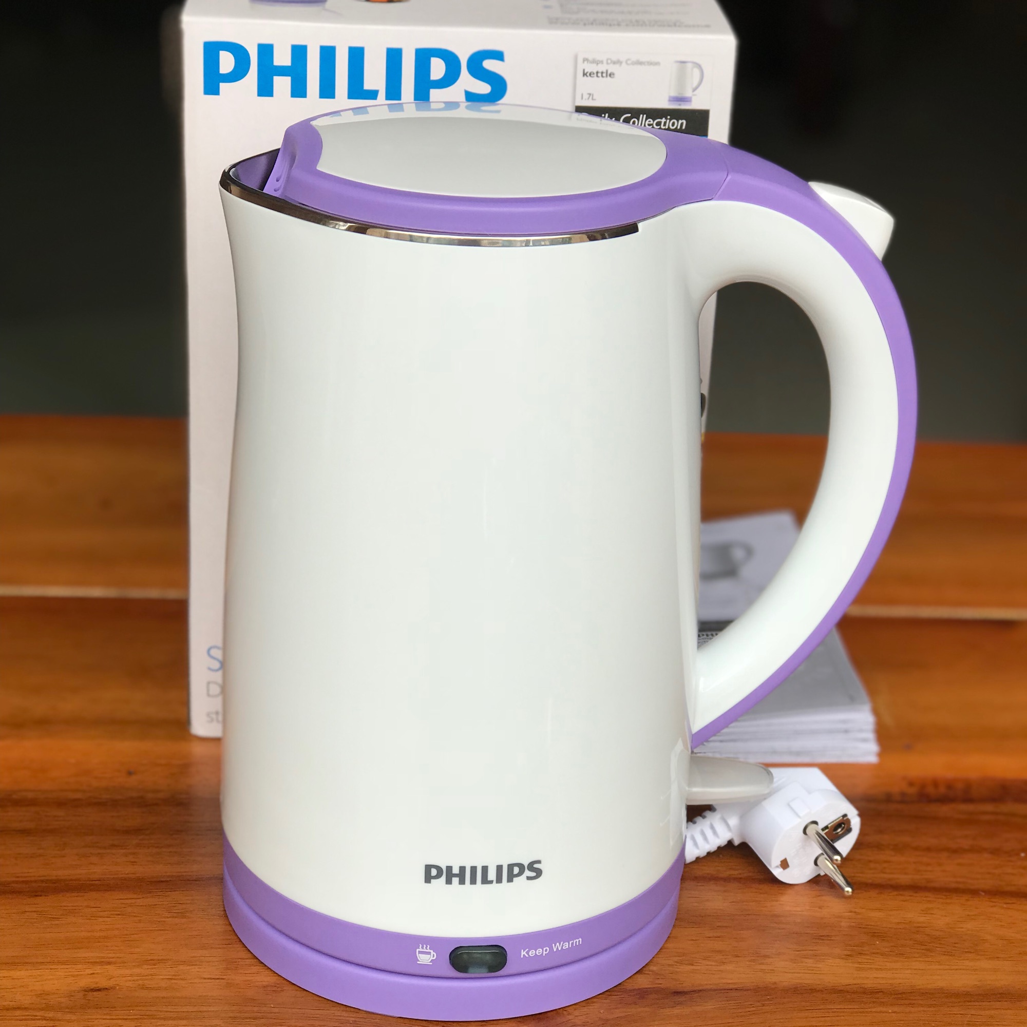 Bình siêu tốc Philips 1.7 lít HD9312