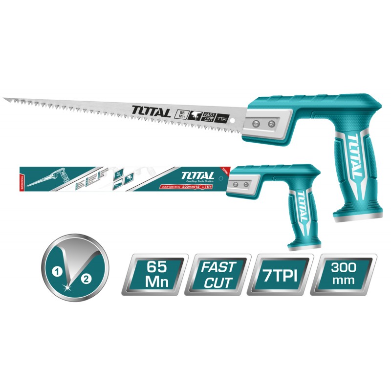 300mm Cưa cầm tay hình compa Total THCS30026