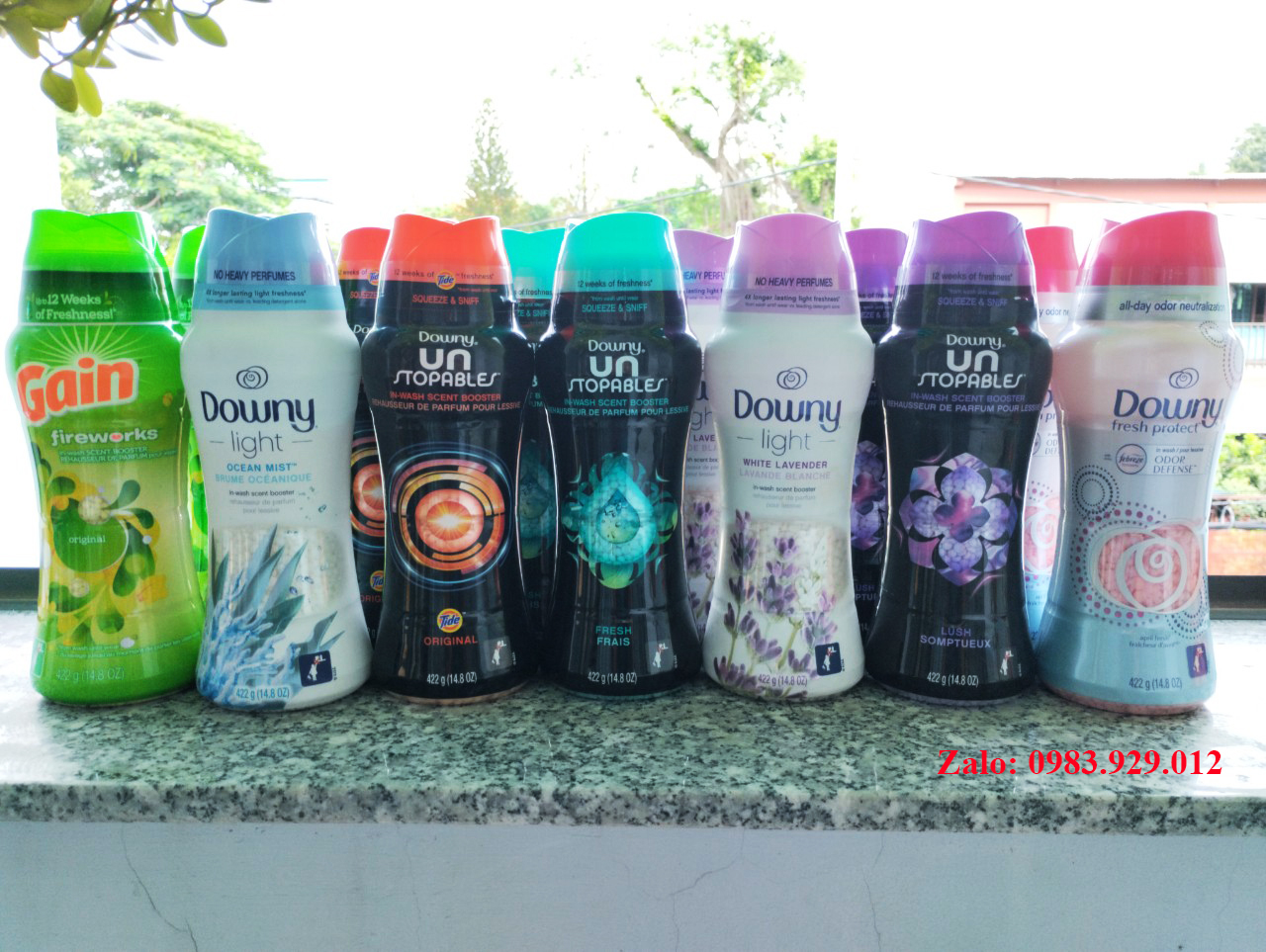 Hạt (viên) xã thơm quần áo Downy Mỹ các loại