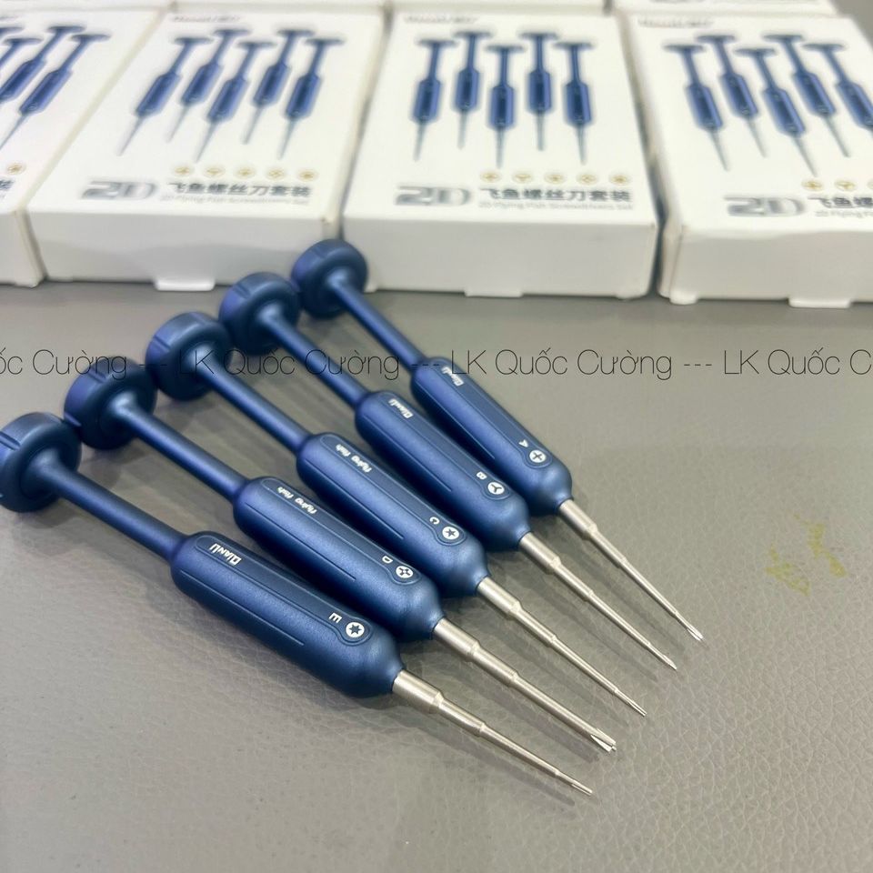 Mẫu mới 2023 - Bộ vít 2D Flying Fish Qianli - 5 cây/ 1 set