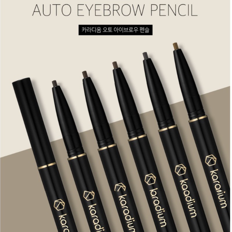 [HCM] Chì Kẻ Mày Nét Mảnh Lâu Trôi Karadium Auto Eyebrow Pencil