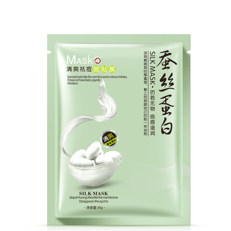 ￼Mặt Nạ Giấy Thải Độc Silk Mask Tơ Tằm ONE SPRING
