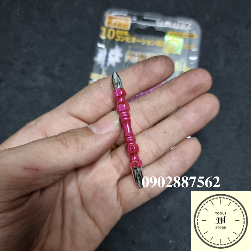 mũi bắt vít 2 đầu bake hàng nhật JAPAN (TAKASAMA) ph2x65mm