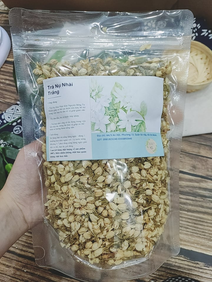 (ảnh thât ) nụ nhài sấy lạnh 100 gram