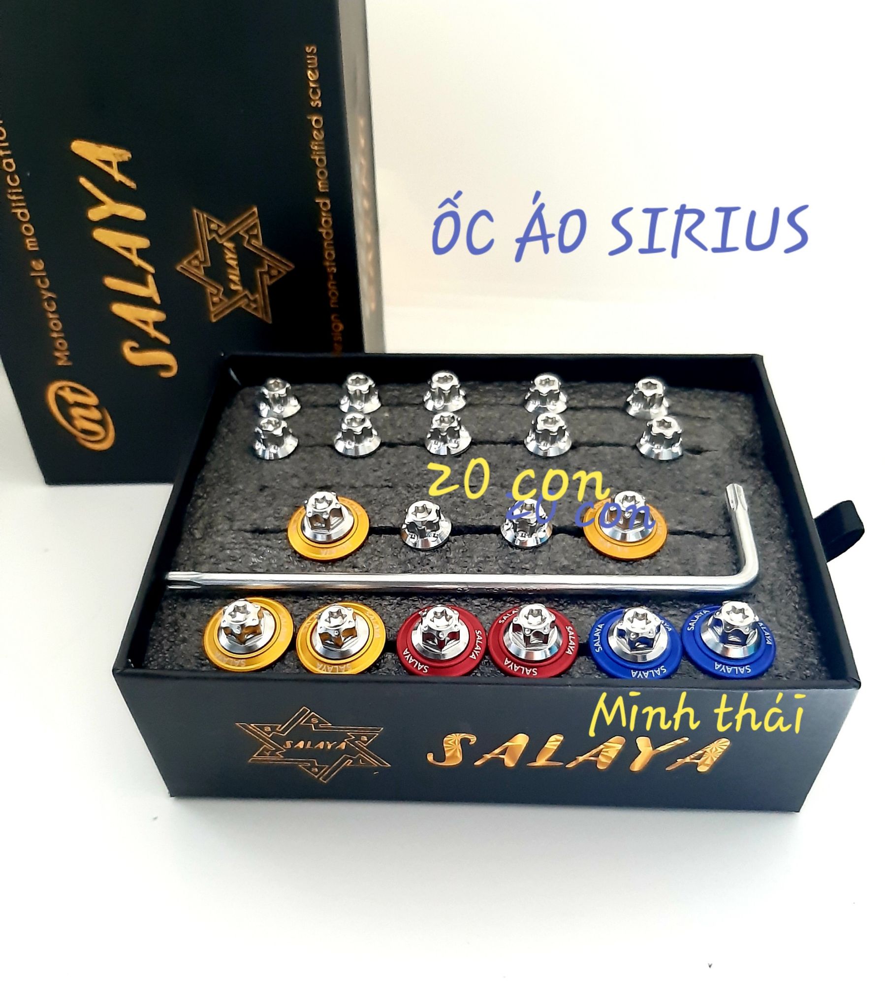 [HCM]ốc áo sirius trụ salaya