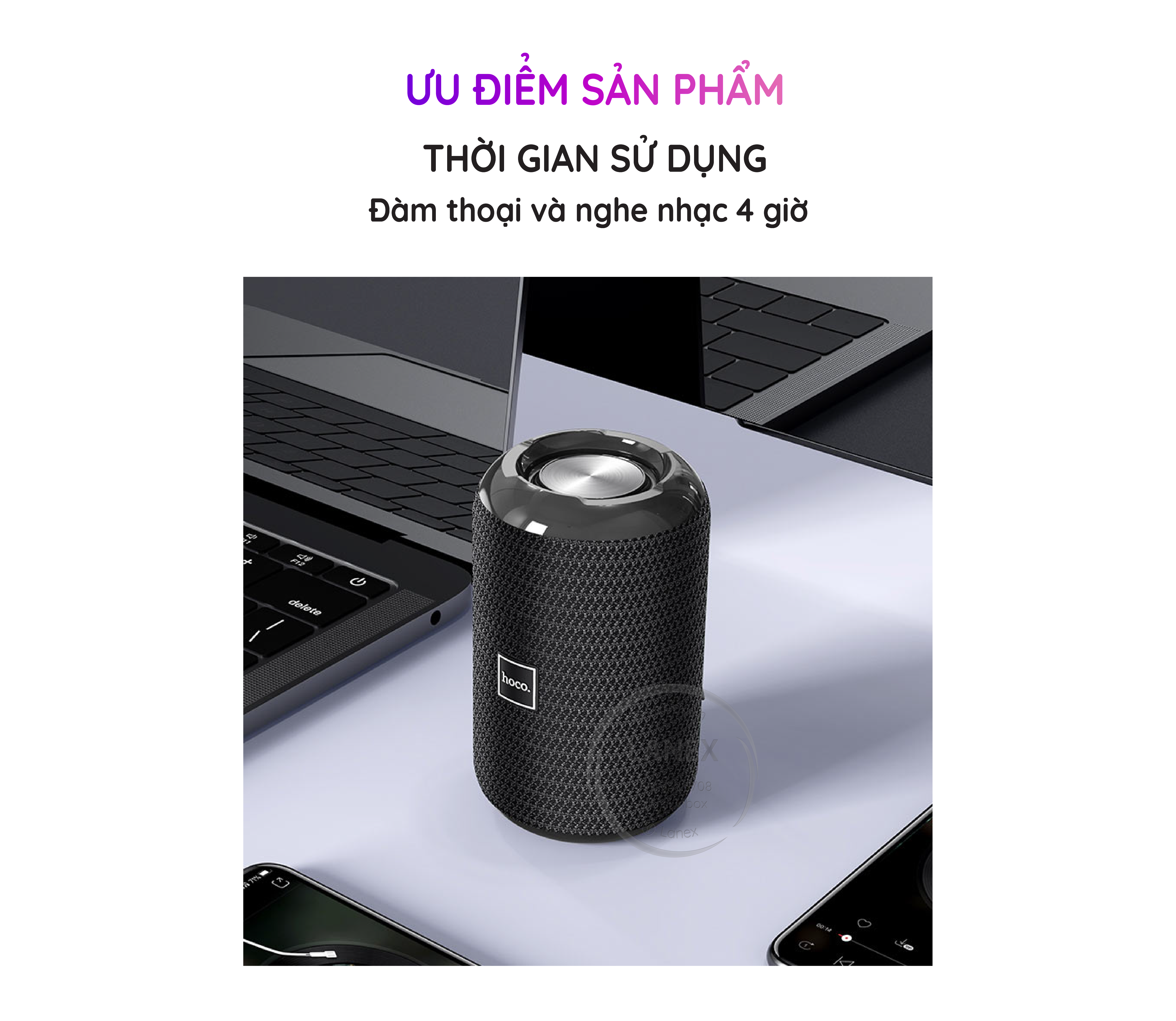 Loa Bluetooth Hoco HC1 V5.0 5W