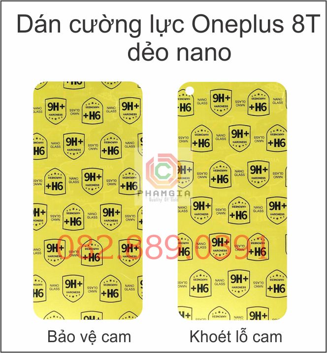 Dán cường lực Oneplus 8T 5G full màn hình