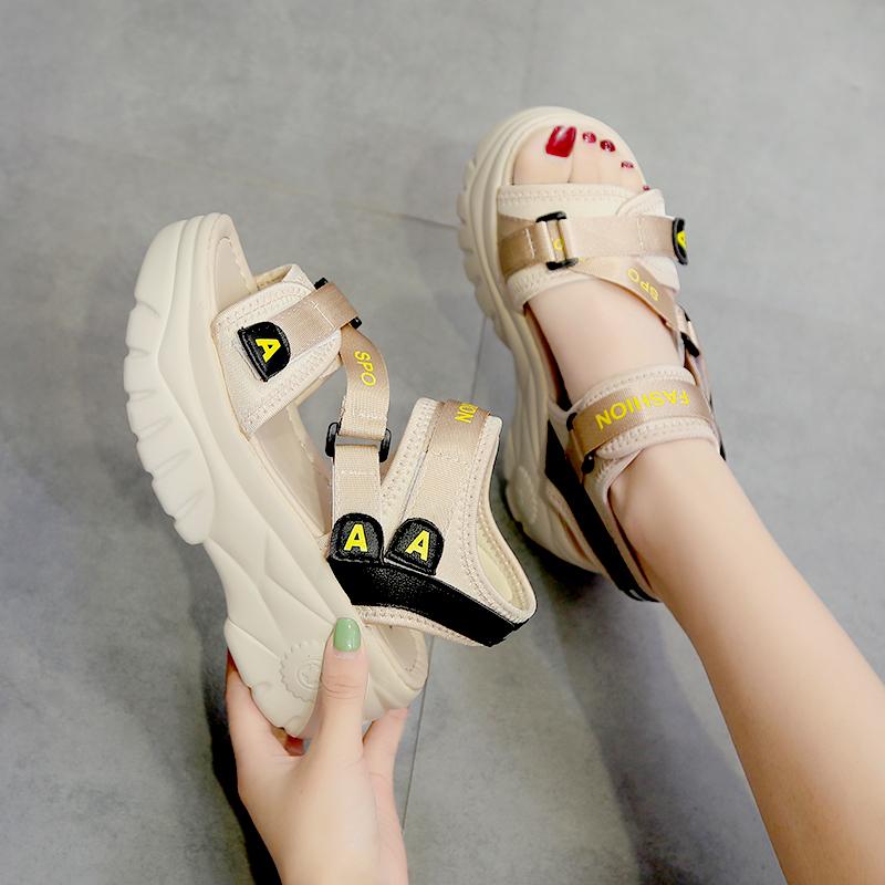 Giày sandal đế bánh mì cá tính S116N