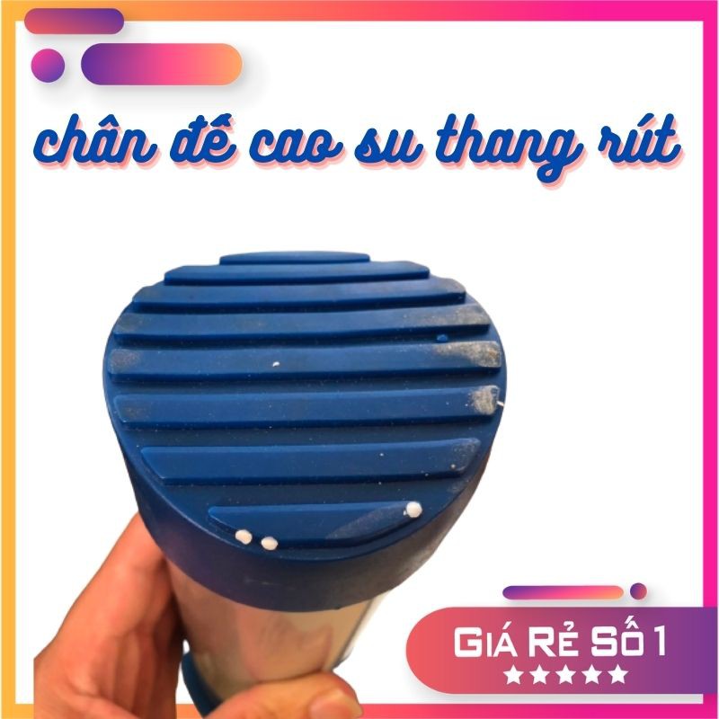 Chân đế cao su của thang rút