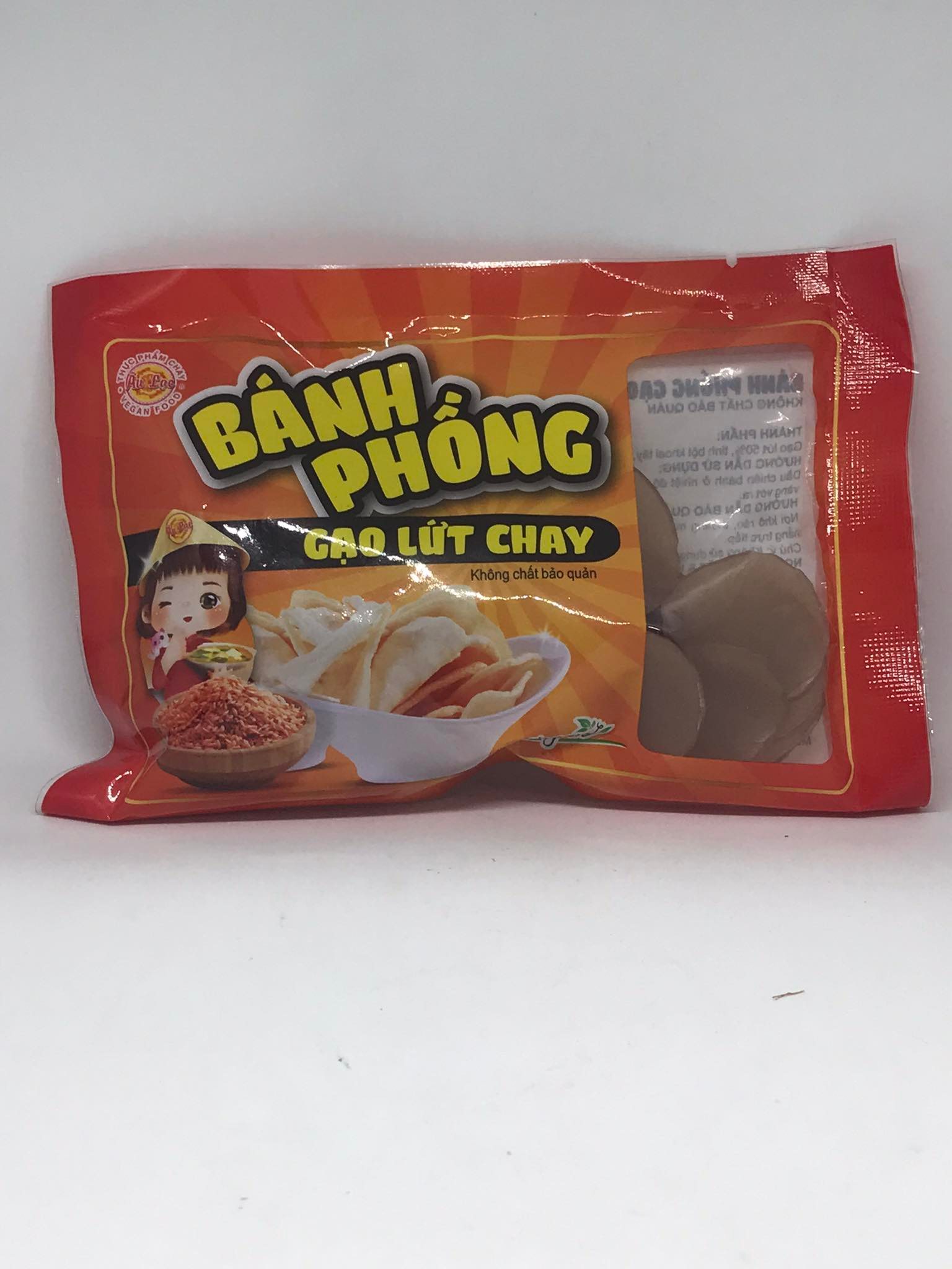Bánh Phồng Chay Âu Lạc - Gói 80g