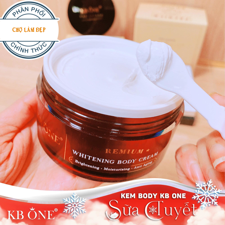 Kem Dưỡng Trắng Da Toàn Thân (Ban đêm) KBONE 200g