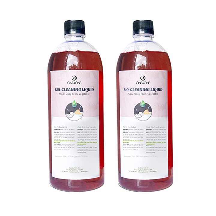 [HCM]Nước lau sàn sinh học One4One 1L