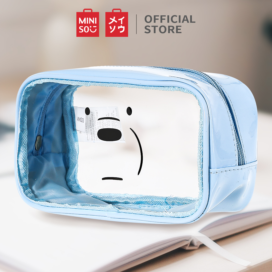 TÚI ĐỰNG MỸ PHẨM MINISO KIỂU DÁNG THỜI TRANG TRẺ TRUNG PHONG CÁCH NHẬT