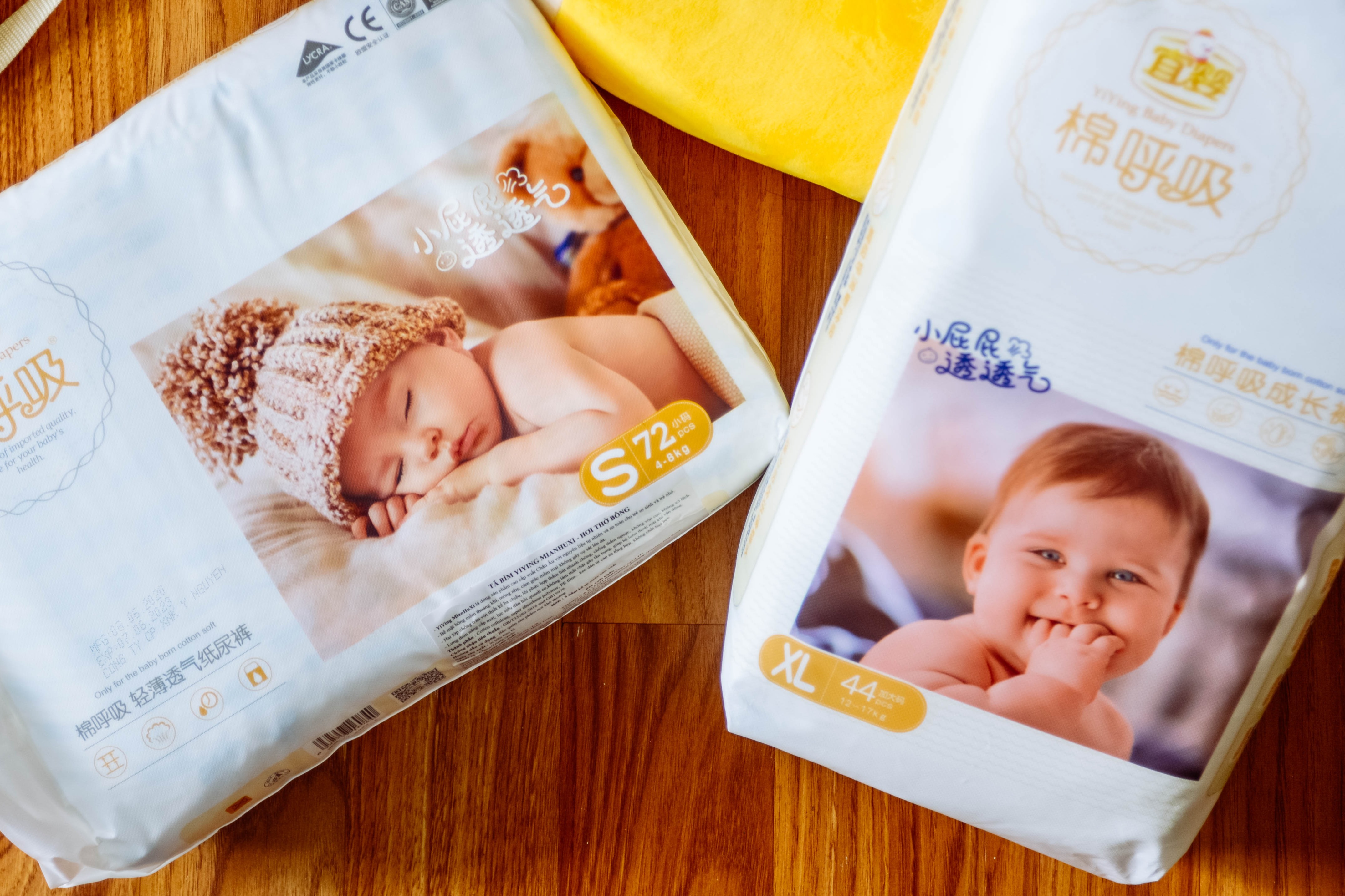 Bỉm/tã dán YIYING nội địa Trung cao cấp đủ size