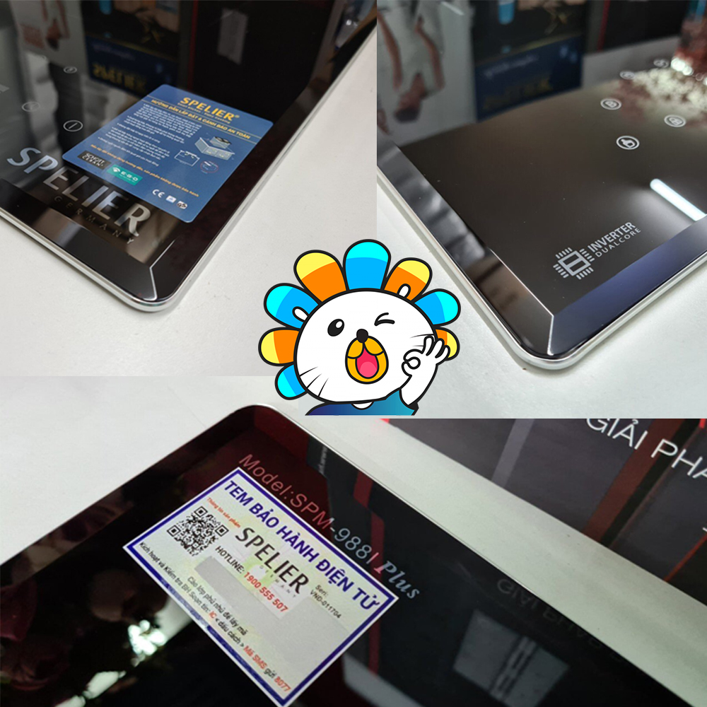 BẾP TỪ ĐÔI SPELIER SPM 988I PLUS