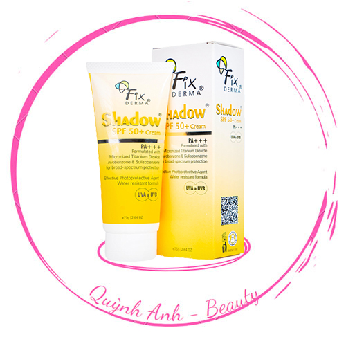 Kem Chống Nắng Fixderma Shadow SPF 50+  75g