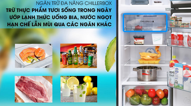 [TRẢ GÓP 0%] Tủ lạnh LG Inverter 264 lít GV-D262BL (Giá áp dụng giao tại HN, HCM& các tỉnh liên hệ shop)