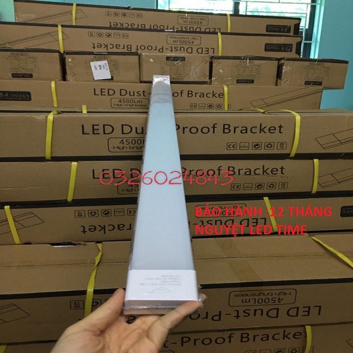 Combo 10 Bóng đèn tuýp bán nguyệt đầu vuông 60W siêu sáng