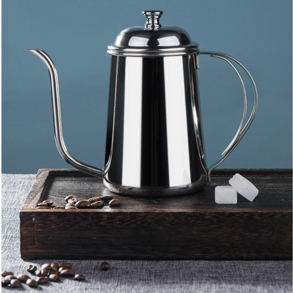 Ấm cổ ngỗng pha cafe 650ml Inox 304 cao cấp