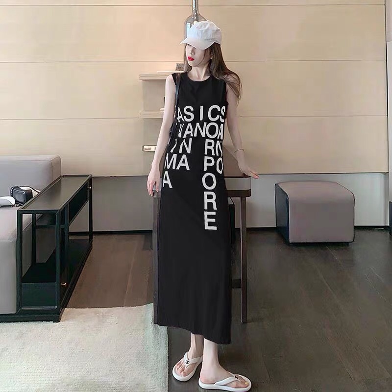 Đầm suông - váy suông 3 lỗ dáng dài cotton đẹp pore