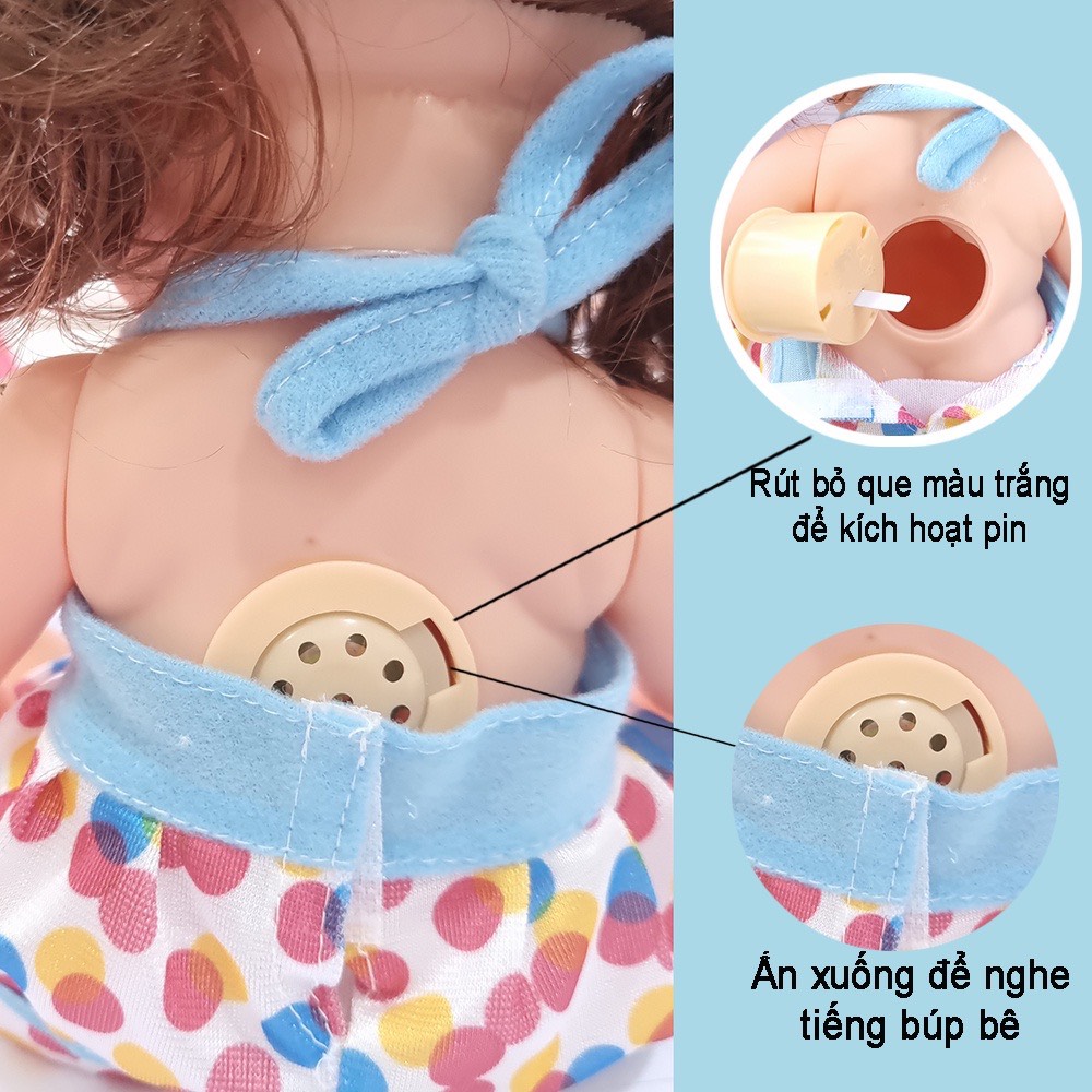 Búp bê biết khóc biết cười, có mùi thơm siêu đẹp