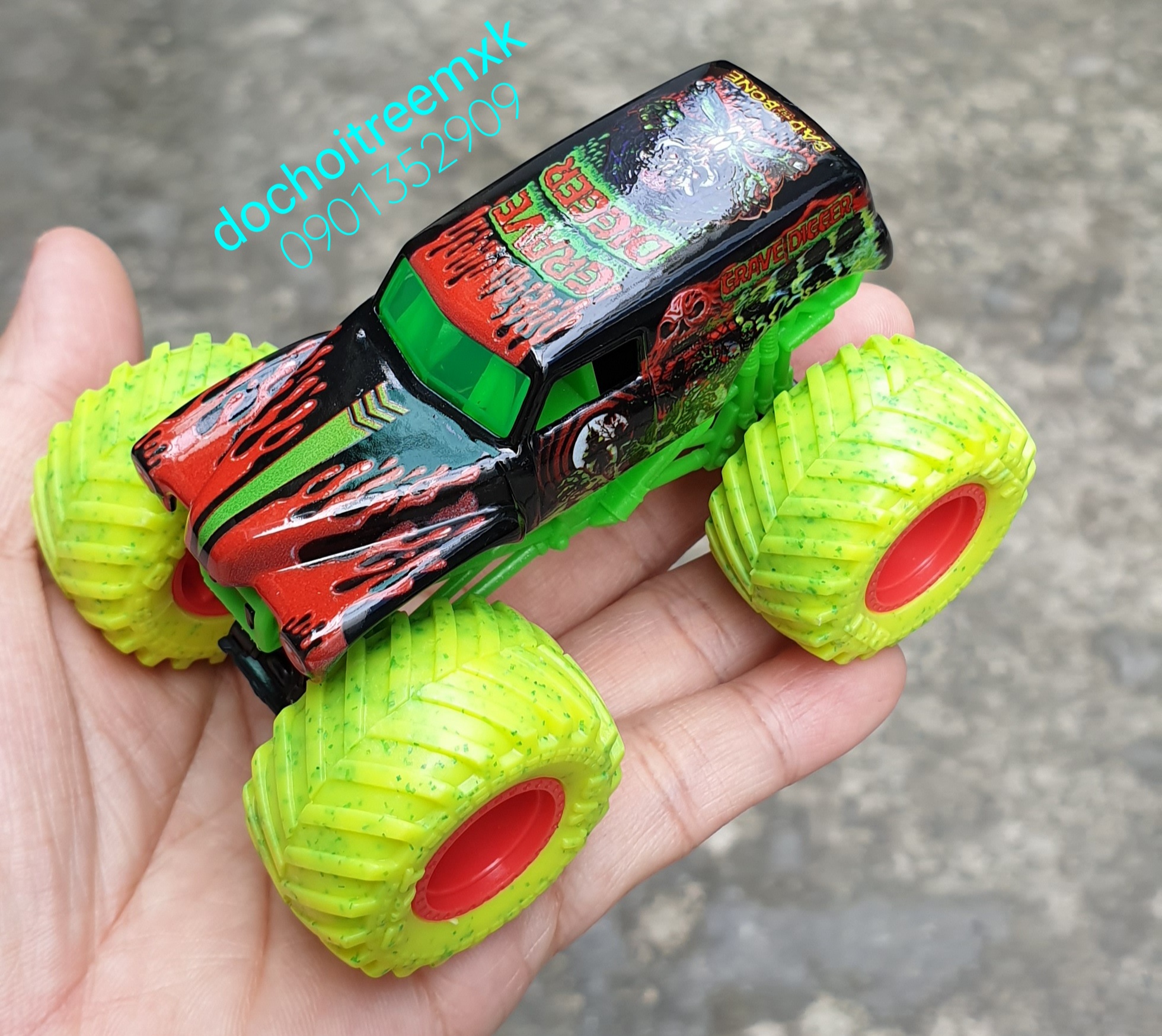 [HCM]Set xe Monter Jam cho bé hàng Spin Master Canada (Monter Jam Creatures)