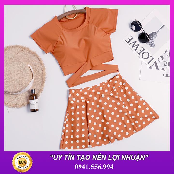 Bikini 2 Mảnh Hàn Quốc Chấm Bi